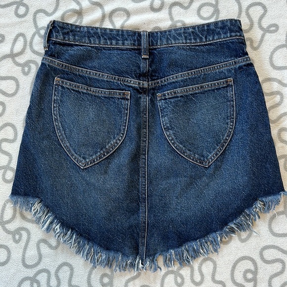 We The Free Bailey Denim Skirt - Picture 3 of 5
